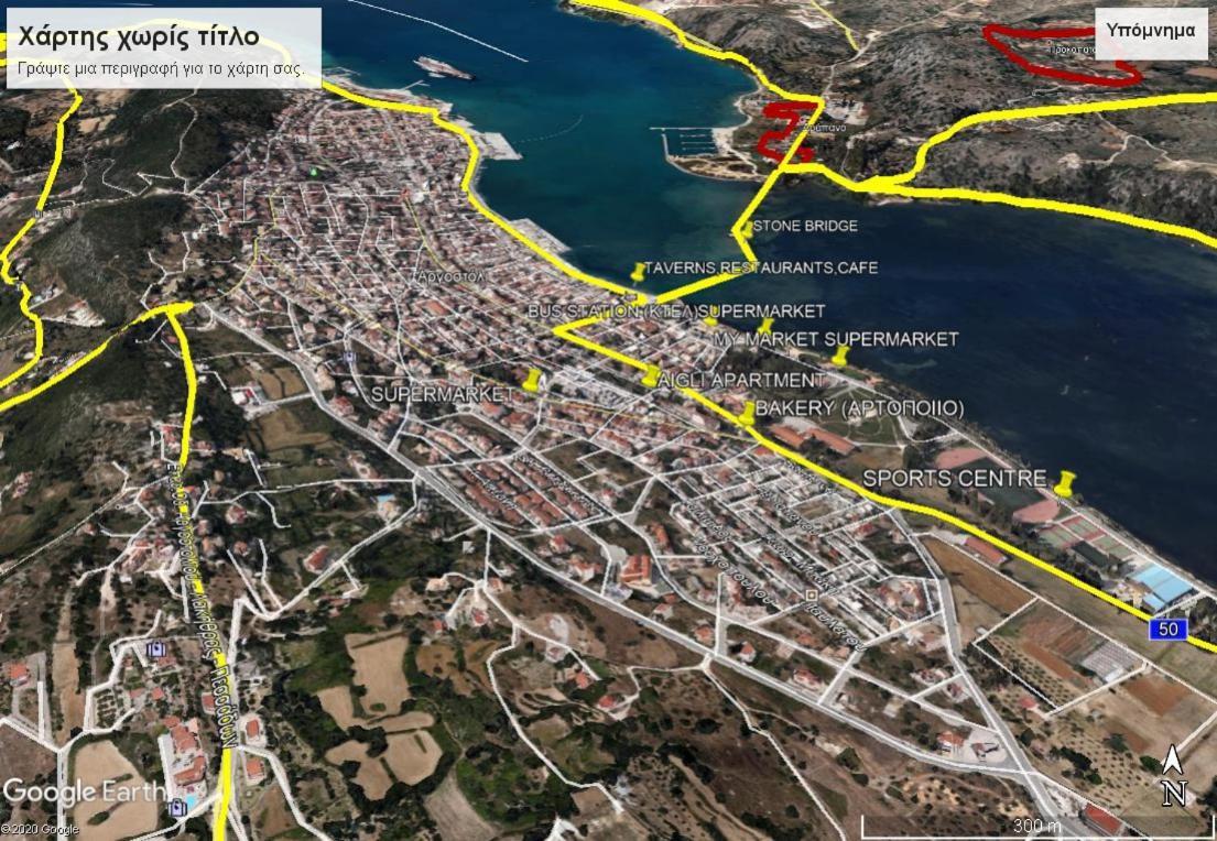 Aigli Elegant Sea View Apartment In Argostoli Exteriör bild